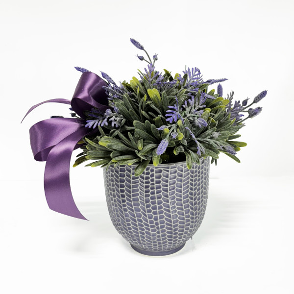 Sweet Greens and Purple Silk