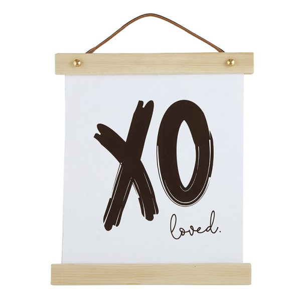 XO Canvas Sign 