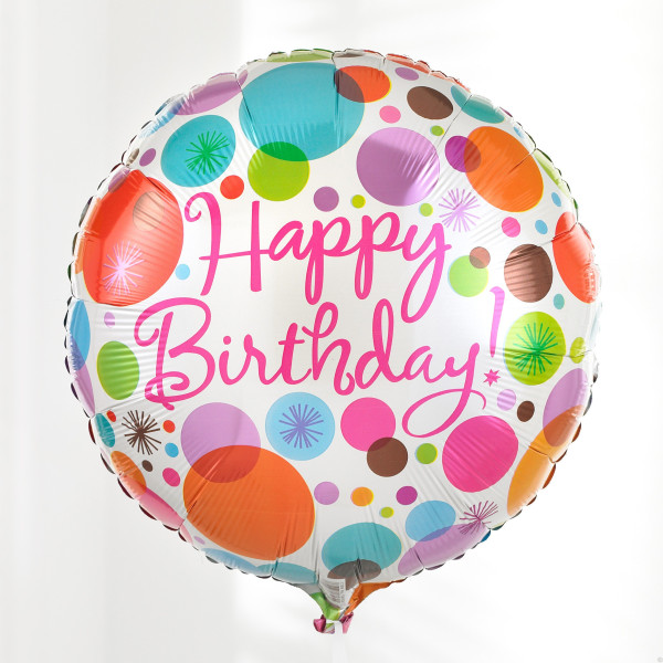 Happy Birthday Mylar Balloon