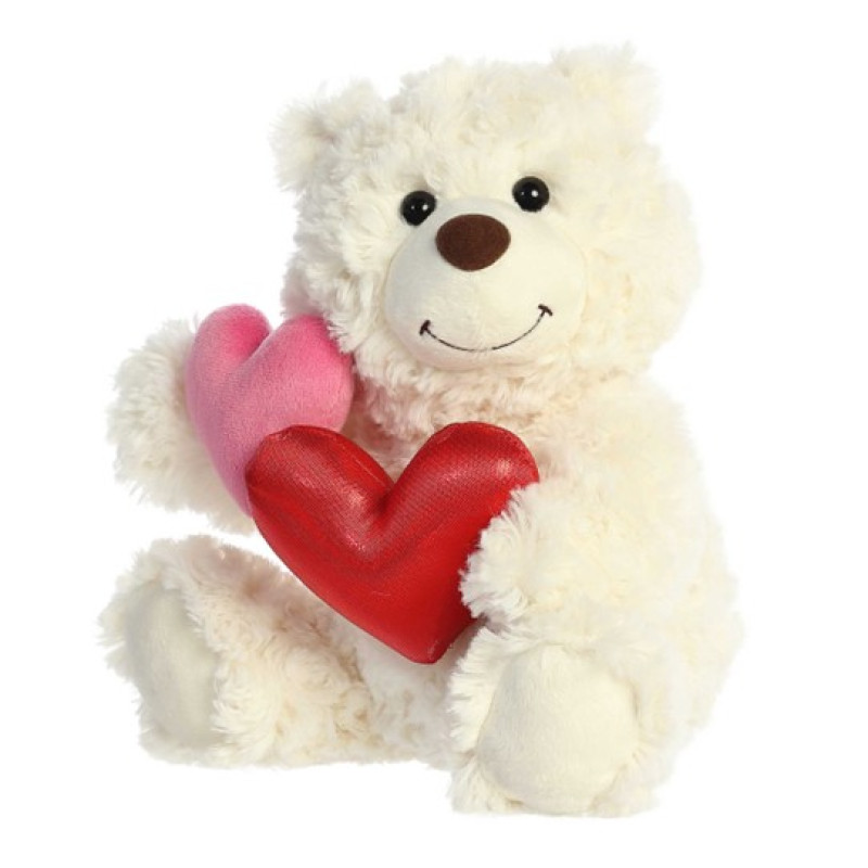 Love Bunch Meringue Cream Teddy Bear - Same Day Delivery