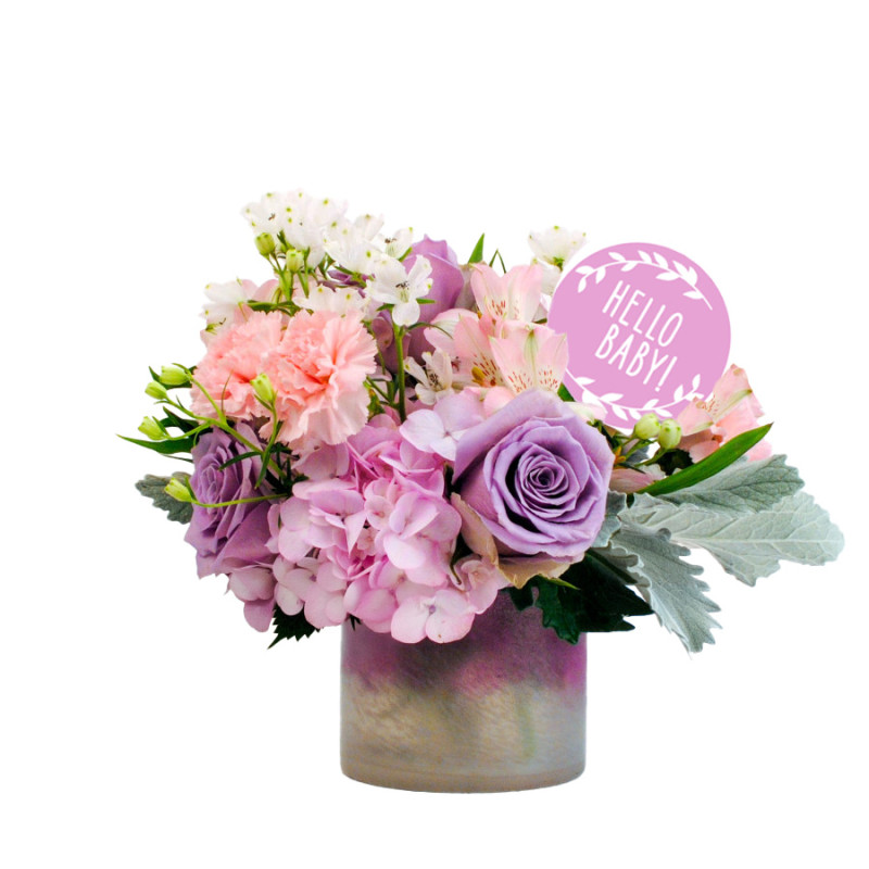 Hello Baby Girl Bouquet - Same Day Delivery