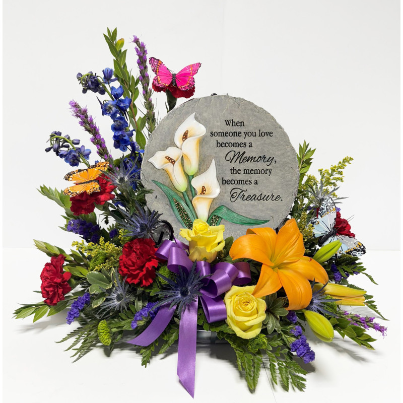 Becomes A Memory Garden Stone - Same Day Delivery