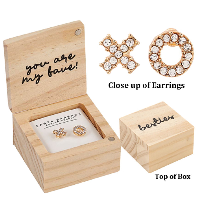 Treasure Box Earrings - Besties - Same Day Delivery