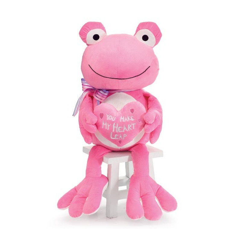 Pink Heart Frog - Same Day Delivery