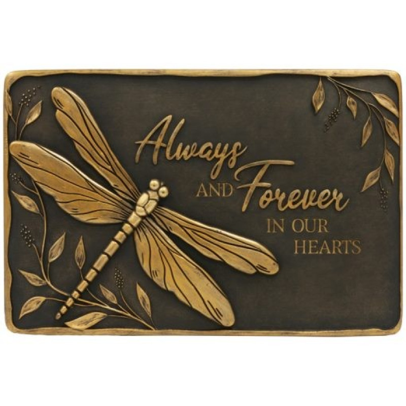 Always and Forever In Our Hearts Memorial Stone - Same Day Delivery