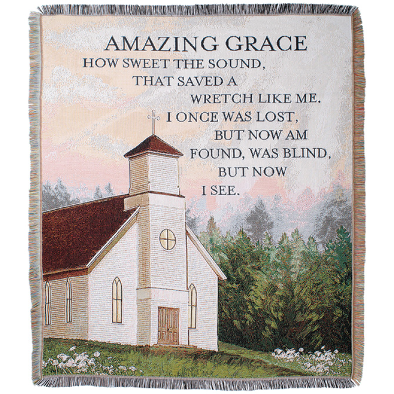 Amazing Grace Throw Blanket - Same Day Delivery