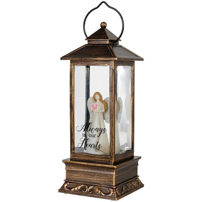 Angel Water Glitter Lantern - Same Day Delivery
