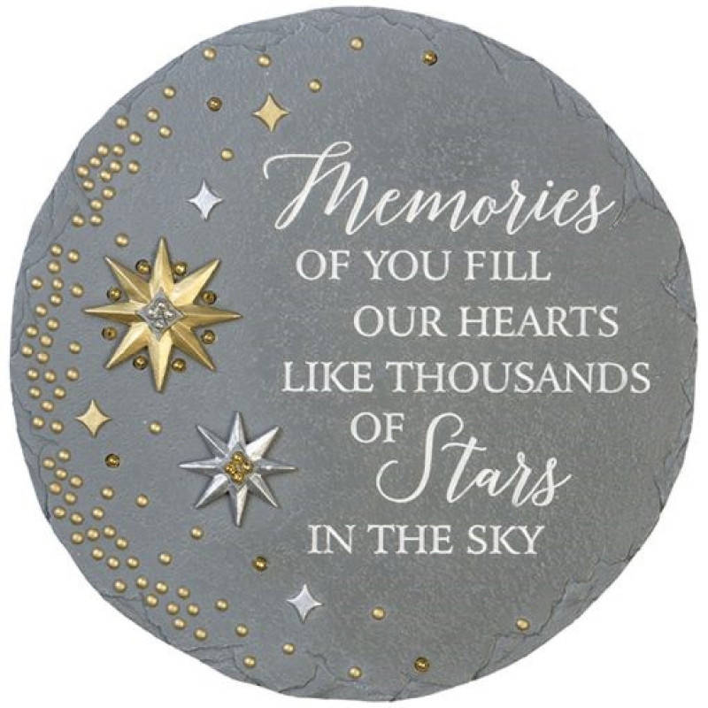 Memories of You Garden Stone on Easel - Same Day Delivery