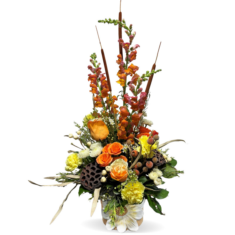 Beautiful Golden Blooms - Same Day Delivery