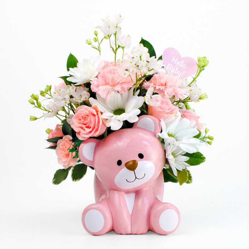 Bundle of Love Baby Girl Bouquet - Same Day Delivery