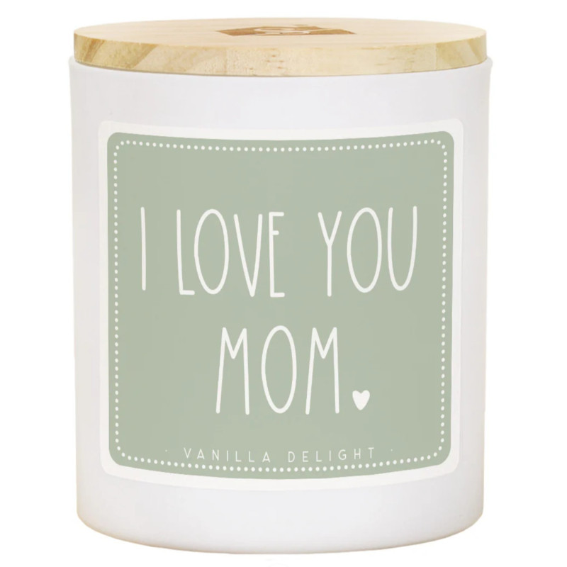 Love You Mom Candle - Same Day Delivery