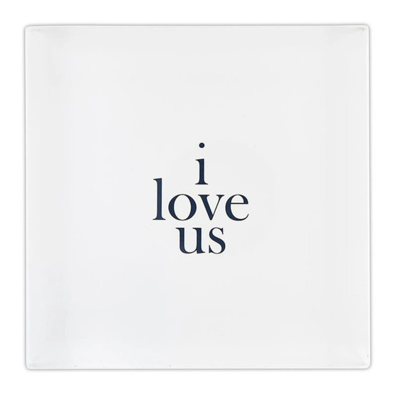 I Love Us Lucite Block - Same Day Delivery