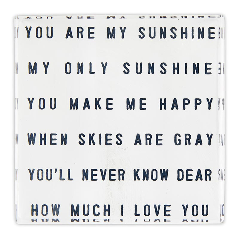 You Are My Sunshine Lucite Block - Same Day Delivery