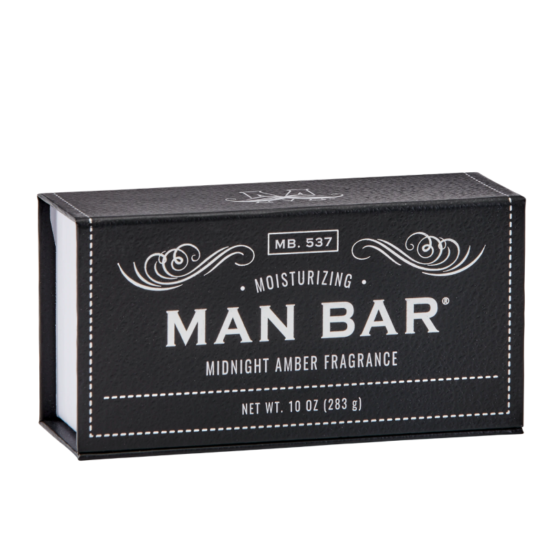 Man Bar Soap Midnight Amber Fragrance - Same Day Delivery