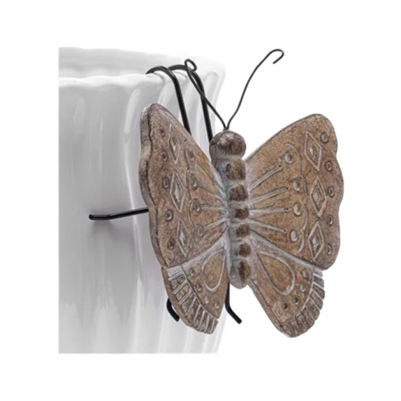 Brown Butterfly Pot Hanger - Same Day Delivery