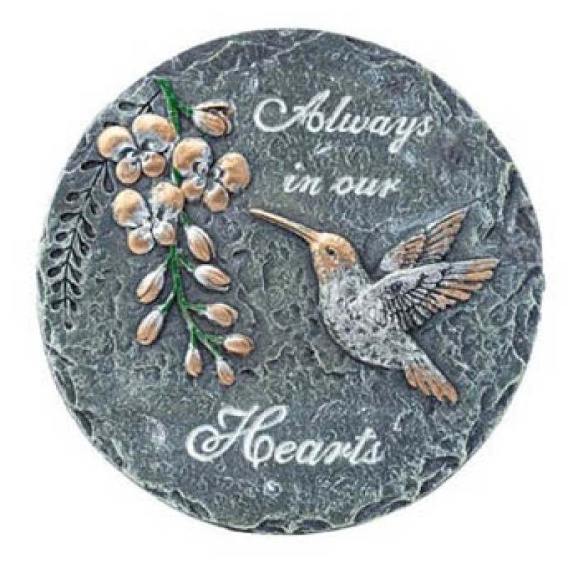 Hummingbird Always In Our Hearts Stone - Same Day Delivery