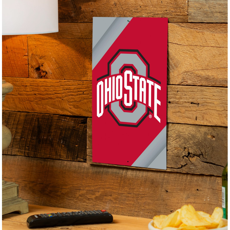 Ohio State Logo Metal Wall Sign - Same Day Delivery
