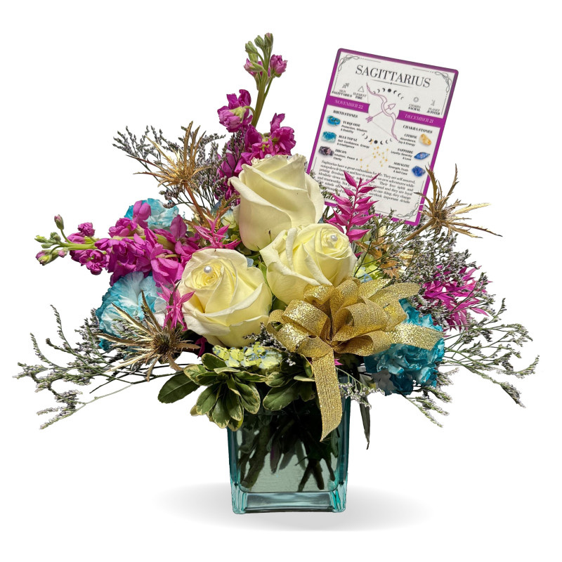 Zodiac Sagittarius Arrangement - Same Day Delivery