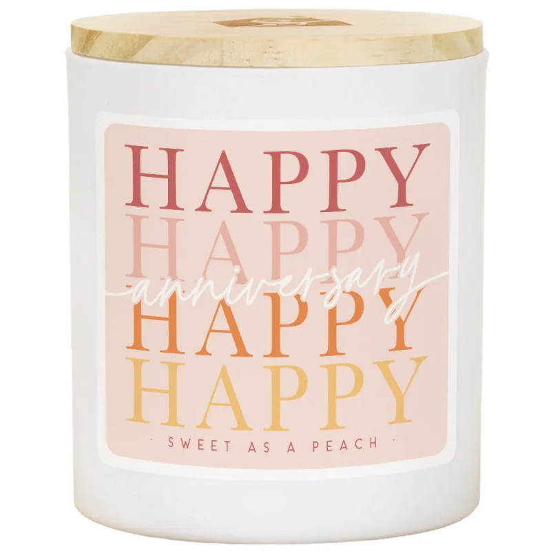 Happy Anniversary Candle - Same Day Delivery