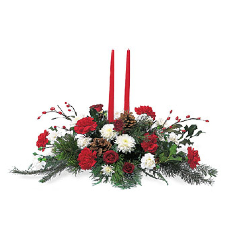 Celebration Christmas Centerpiece - Same Day Delivery