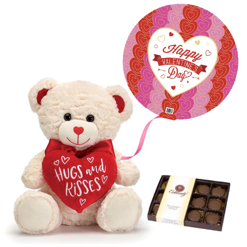 Teddy Bear Love Package - Same Day Delivery