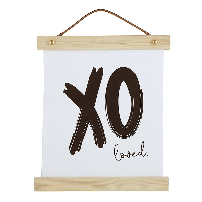 XO Canvas Sign - Same Day Delivery