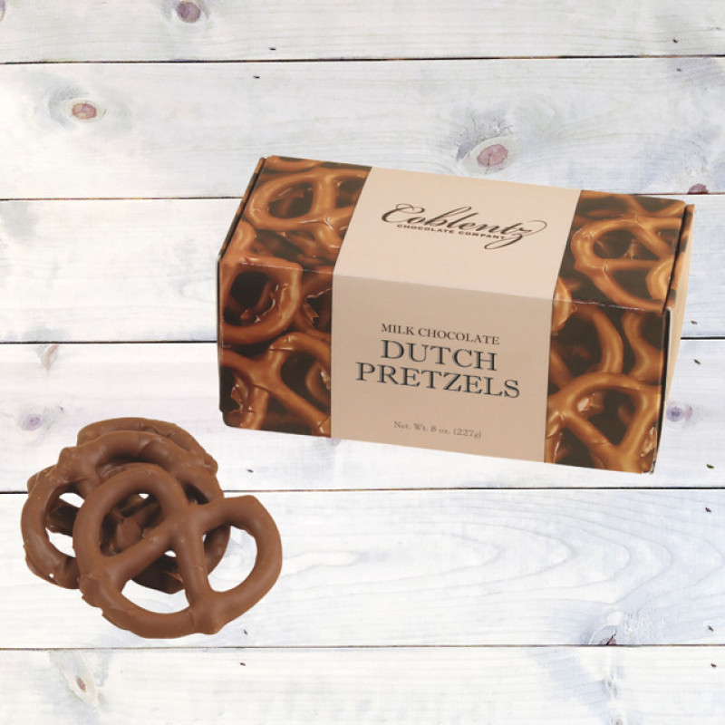 Coblentz Milk Chocolate Dutch Pretzels - Same Day Delivery