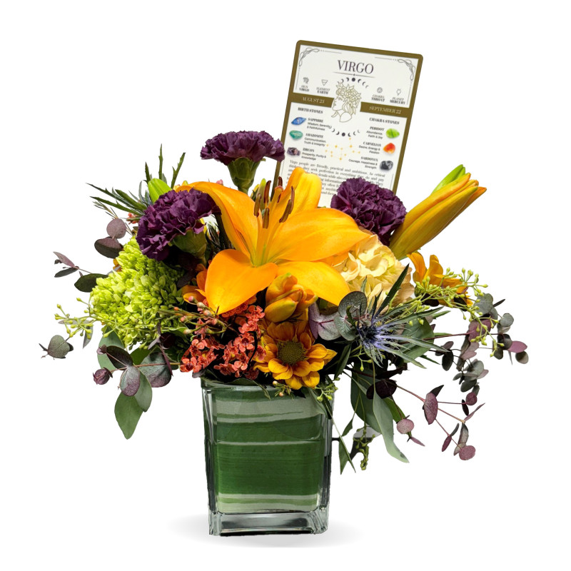 Zodiac Virgo Arrangement - Same Day Delivery