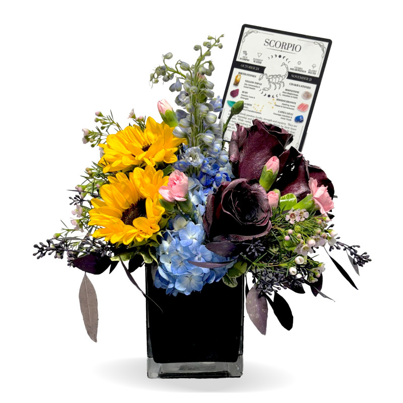 Zodiac Scorpio Arrangement - Same Day Delivery