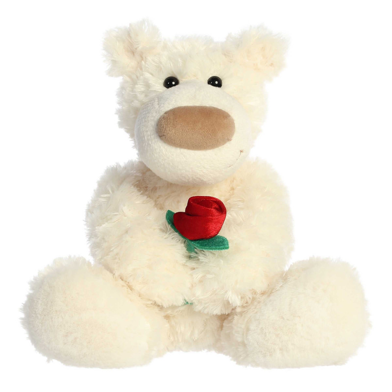 Honey Bear Rose Plush - Same Day Delivery