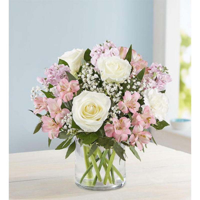 Blushing Chic Bouquet - Same Day Delivery