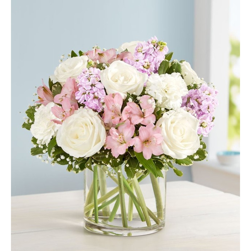 Blushing Chic Bouquet - Same Day Delivery
