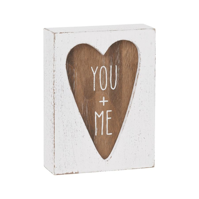 You and Me Box Sign - Same Day Delivery