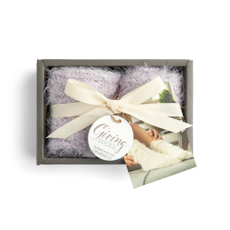 Giving Socks Light Purple - Same Day Delivery