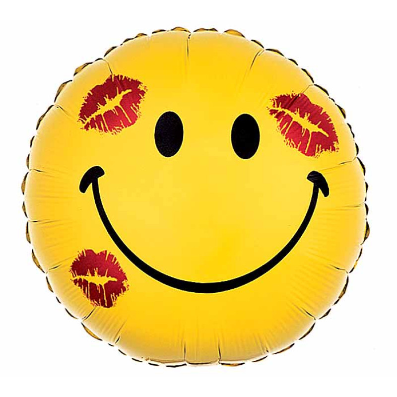 Kissy Face Balloon - Same Day Delivery