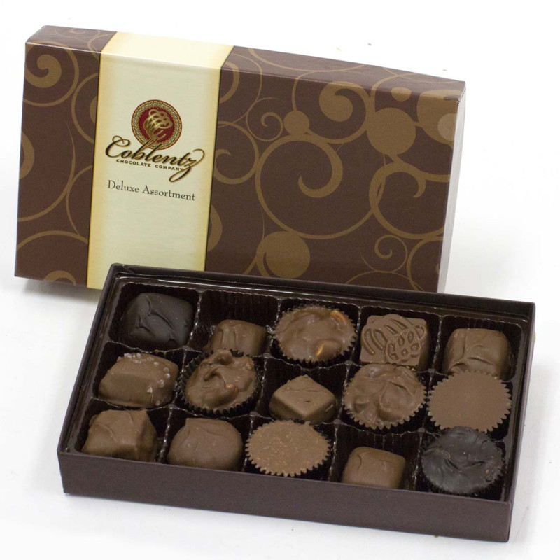 Medium box of Coblentz Amish Chocolates - Same Day Delivery