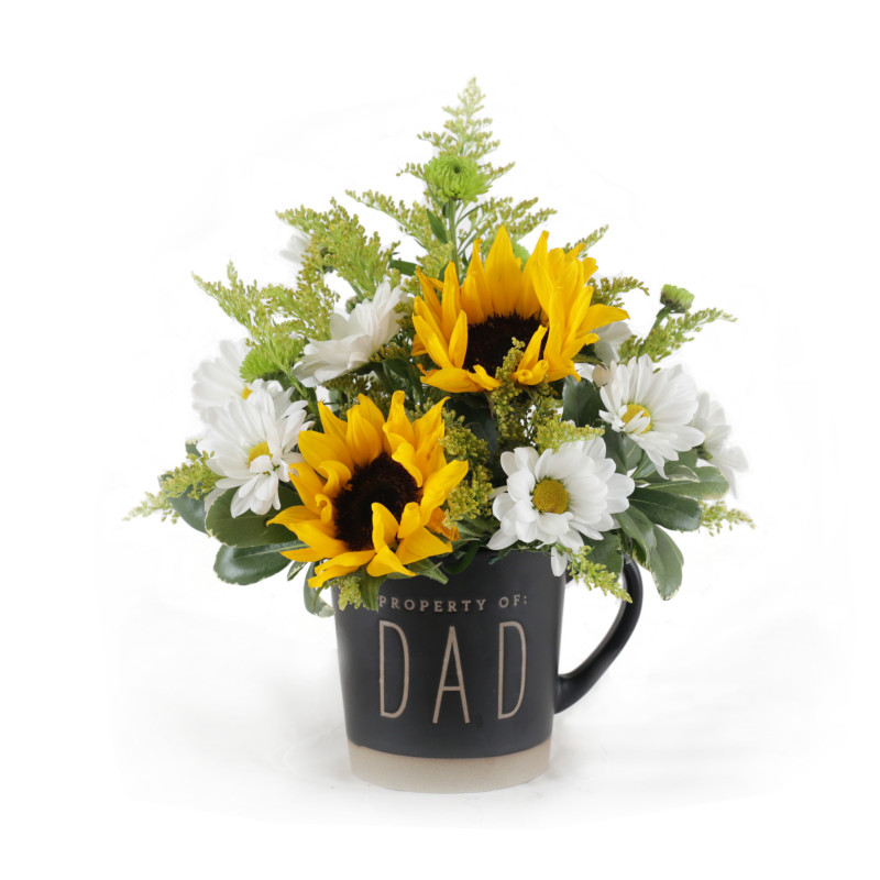 Property of Dad Mug Arrangement - Same Day Delivery
