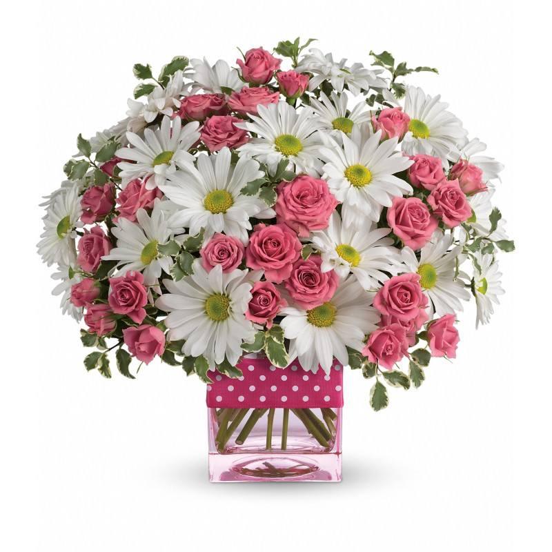 Pink Polka Dot - Same Day Delivery