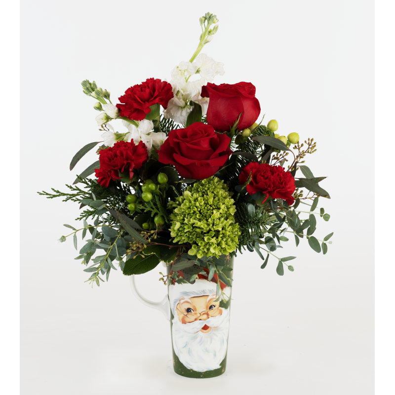Santas Cocoa Mug - Same Day Delivery